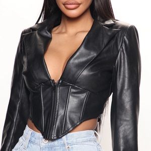 BLAZER TOP